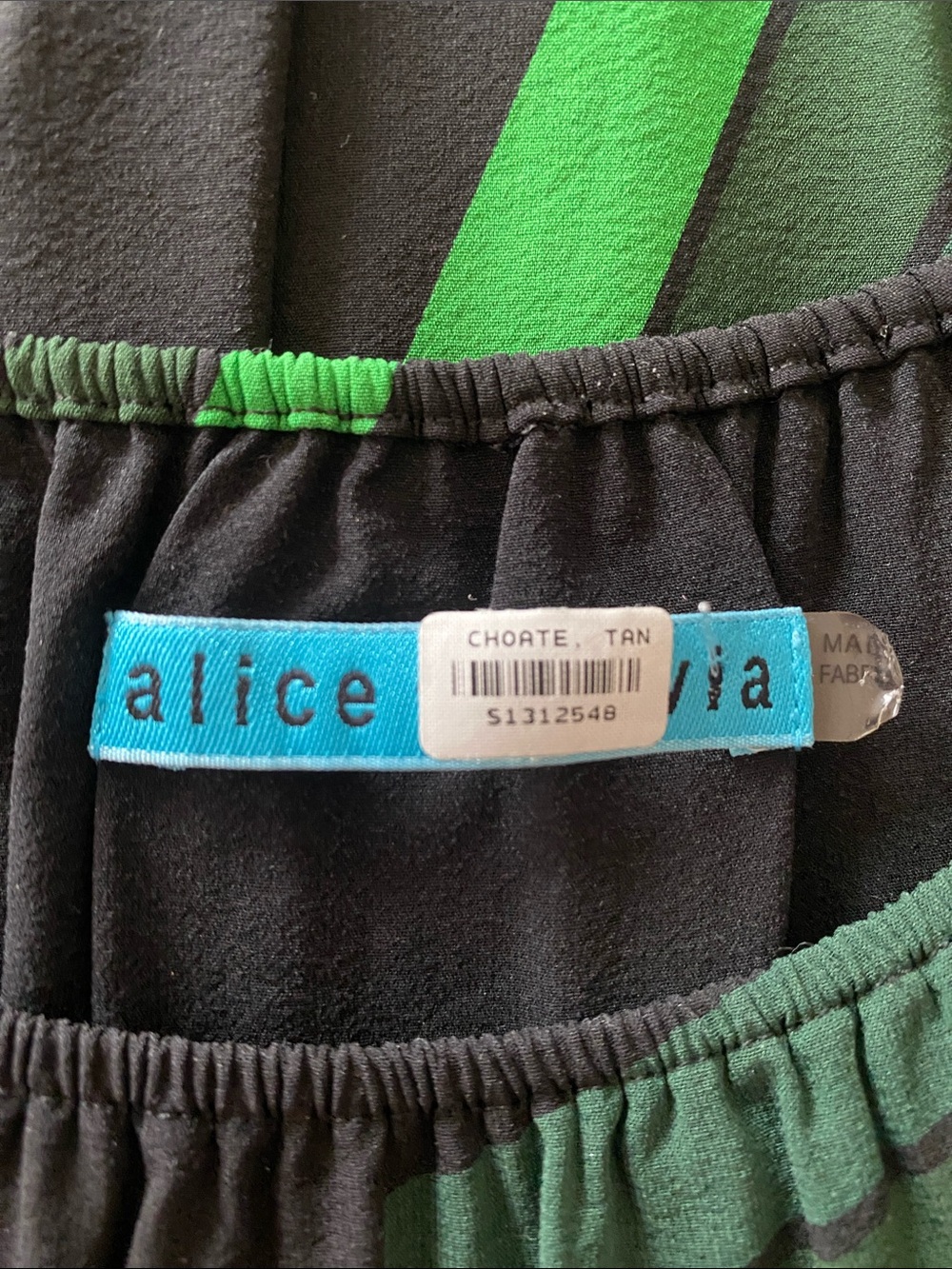 Alice + Olivia Silk Blouse. Sz. S - Picture 5 of 6